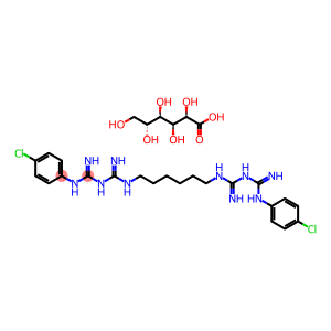 1,6-双(N1-对氯苯基-N5-双胍基)己烷二葡萄糖酸盐