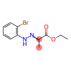 (E)-2-(2-(2-溴苯基)肼基)丙酸乙酯