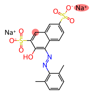 3-Hydroxy-4-[(2,6-dimethylphenyl)azo]-2,7-naphthalenedisulfonic acid disodium salt