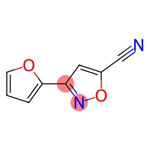 5-Isoxazolecarbonitrile,3-(2-furanyl)-(9CI)