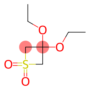 3,3-Diethoxythietane 1,1-dioxide