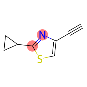 2-Cyclopropyl-4-ethynylthiazole