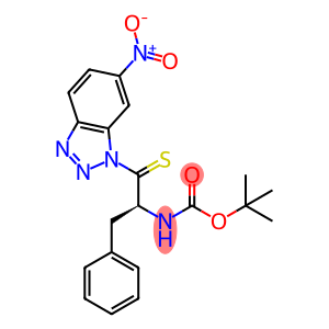 (S)-2-(BOC-AMINO)-PRPPNETHIOIC O-ACID-1-(6-NITRO)BENZOTRIAZOLIDE