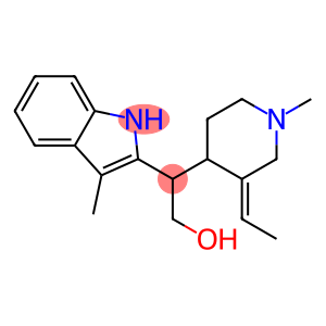 β-(3-Ethylidene-1-methyl-4-piperidyl)-3-methyl-1H-indole-2-ethanol