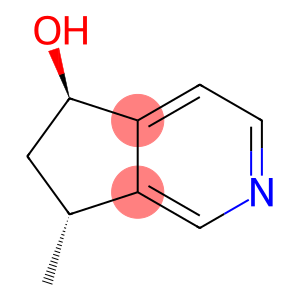 5H-Cyclopenta[c]pyridin-5-ol,6,7-dihydro-7-methyl-,trans-(9CI)