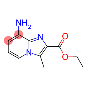 Imidazo[1,2-a]pyridine-2-carboxylic acid, 8-amino-3-methyl-, ethyl ester