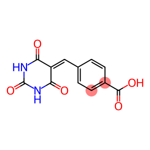 4-[(2,4,6-trioxotetrahydro-5(2H)-pyrimidinylidene)methyl]benzoic acid