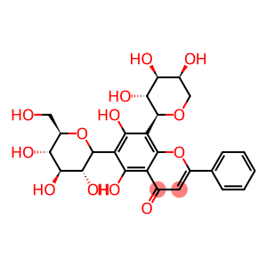 Chrysin 6-C-glucoside 8-C-arabinoside