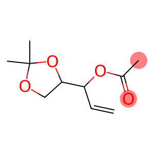 2,2-Dimethyl-α-vinyl-1,3-dioxolane-4-methanol acetate