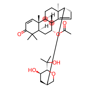 (13α,17α,23R,24R)-7α-Acetoxy-21,24-epoxy-23,25-dihydroxy-4,4,8-trimethyl-5α-cholesta-1,14-dien-3-one