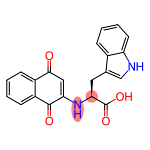 1,4-Naphthoquinon-2-yl-l-tryptophan