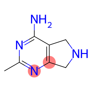 5H-Pyrrolo[3,4-d]pyrimidine, 4-amino-6,7-dihydro-2-methyl- (7CI,8CI)