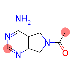 4-AMINO-6-ACETYL-5,7-DIHYDRO-PYRROLO[3,4-D]PYRIMIDINE