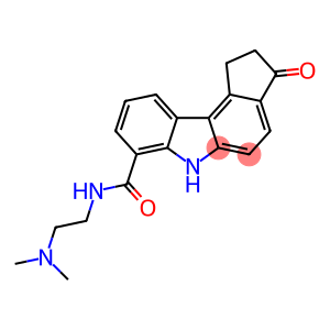 Cyclopenta[c]carbazole-7-carboxamide, N-[2-(dimethylamino)ethyl]-1,2,3,6-tetrahydro-3-oxo-