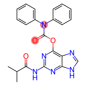 二苯基氨基甲酸 2-[(2-甲基-1-氧代丙基)氨基]-1H-嘌呤-6-基酯