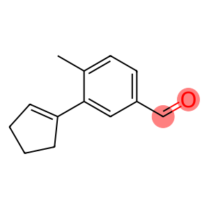 3-(1-Cyclopenten-1-yl)-4-methylbenzaldehyde