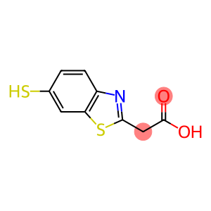 2-Benzothiazoleaceticacid,6-mercapto-(9CI)