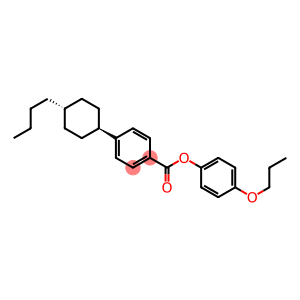 trans-4-(4-n-butylcyclohexyl)benzoic acid 4-n-propoxyphenyl ester