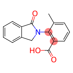 3-Methyl-2-(1-oxo-1,3-dihydro-2H-isoindol-2-yl)benzoic acid