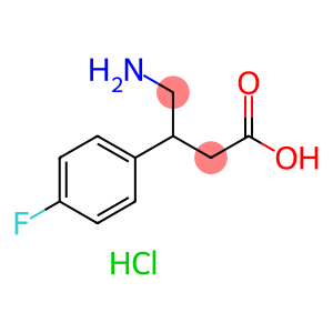 4-Amino-3-(4-fluorophenyl)butyric acid hydrochloride