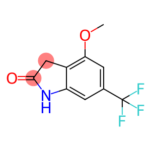 2H-Indol-2-one, 1,3-dihydro-4-methoxy-6-(trifluoromethyl)-