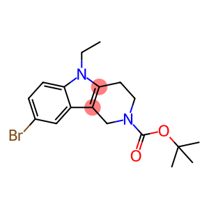 tert-Butyl 8-bromo-5-ethyl-1,3,4,5-tetrahydro-2H-pyrido[4,3-b]indole-2-carboxylate