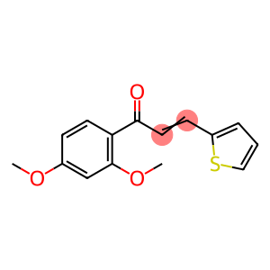 1-(2,4-DIMETHOXYPHENYL)-3-(2-THIENYL)PROP-2-EN-1-ONE