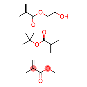 2-Propenoic acid, 2-methyl-, 1,1-dimethylethyl ester, polymer with 2-hydroxyethyl 2-methyl-2-propenoate and methyl 2-methyl-2-propenoate