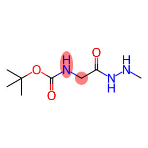 Glycine, N-[(1,1-dimethylethoxy)carbonyl]-, 2-methylhydrazide (9CI)