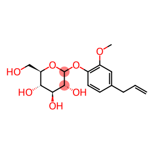 β-D-Glucopyranoside, 2-methoxy-4-(2-propen-1-yl)phenyl