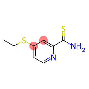 2-Pyridinecarbothioamide, 4-(ethylthio)-