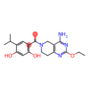 Methanone, (4-amino-2-ethoxy-7,8-dihydropyrido[4,3-d]pyrimidin-6(5H)-yl)[2,4-dihydroxy-5-(1-methylethyl)phenyl]-