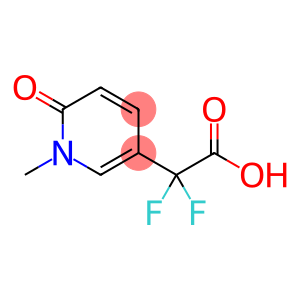 2,2-difluoro-2-(1-methyl-6-oxo-1,6-dihydropyridin-3-yl)acetic acid