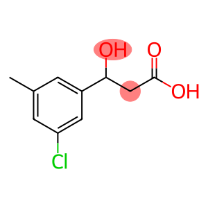 3-(3-chloro-5-methylphenyl)-3-hydroxypropanoic acid