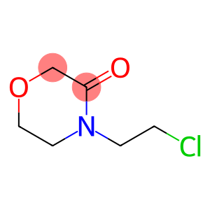 4-(2-chloroethyl)morpholin-3-one