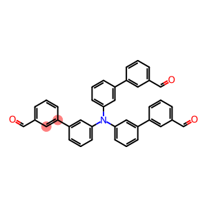 [1,1'-Biphenyl]-3-carboxaldehyde, 3',3''',3'''''-nitrilotris-