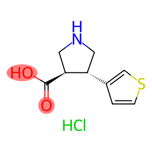 (+/-)-Trans-4-(3-thienyl)-pyrrolidine-3-carboxylic acid-hcl