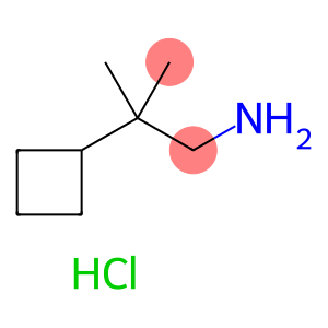 2-cyclobutyl-2-methylpropan-1-amine hydrochloride