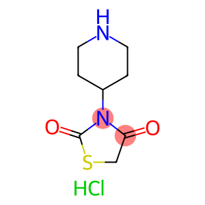 3-(PIPERIDIN-4-YL)THIAZOLIDINE-2,4-DIONE HYDROCHLORIDE