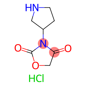 3-(Pyrrolidin-3-yl)oxazolidine-2,4-dione hydrochloride