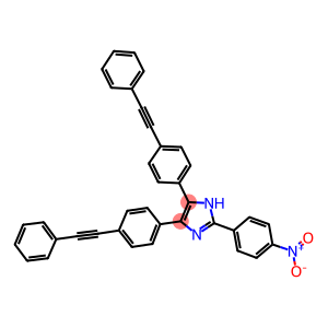 2-{4-nitrophenyl}-4,5-bis[4-(phenylethynyl)phenyl]-1H-imidazole