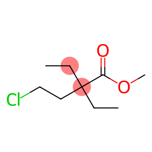 Butanoic acid, 2-(2-chloroethyl)-2-ethyl-, methyl ester