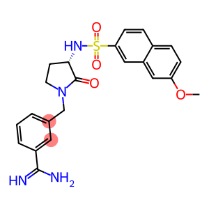 BenzenecarboxiMidaMide, 3-[[(3S)-3-[[(7-Methoxy-2-naphthalenyl)sulfonyl]aMino]-2-oxo-1-pyrrolidinyl]Methyl]-