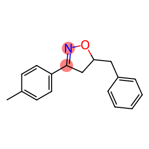 4,5-Dihydro-3-(4-methylphenyl)-5-(phenylmethyl)isoxazole