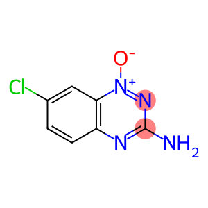 3-AMINO-7-CHLORO-1,2,4-BENZOTRIAZINE-1-OXIDE