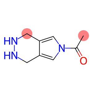 1H-Pyrrolo[3,4-d]pyridazine, 6-acetyl-2,3,4,6-tetrahydro- (9CI)