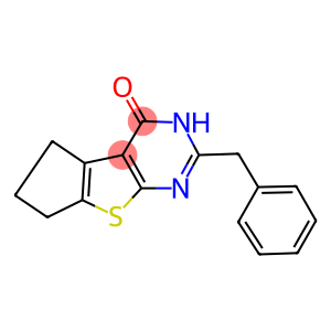 2-benzyl-3,5,6,7-tetrahydro-4H-cyclopenta[4,5]thieno[2,3-d]pyrimidin-4-one