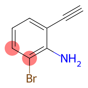 Benzenamine, 2-bromo-6-ethynyl-