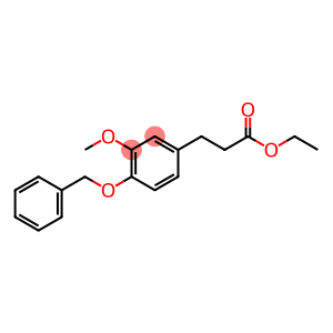 3-(4-苄氧基-3-甲氧基-苯基)-丙酸乙酯