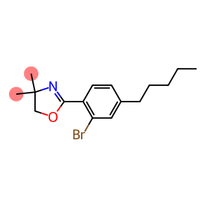 2-(2-Bromo-4-pentylphenyl)-4,5-dihydro-4,4-dimethyl-oxazole